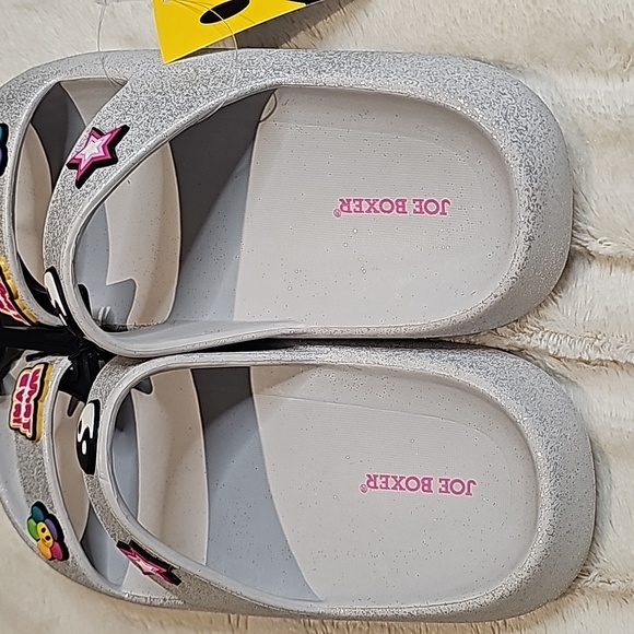 NWT Joe Boxer Glitter Decal Slides - Picture 2 of 8